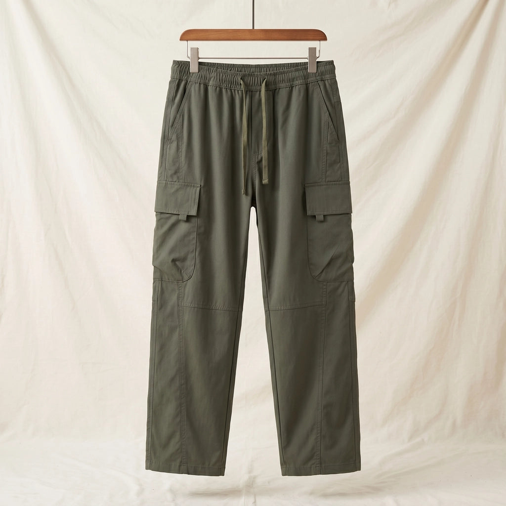 Nathaniel Straight Cargo Trousers 7