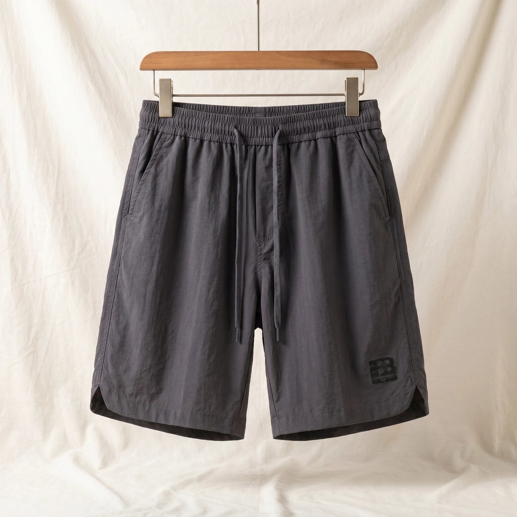 Gray Browning Quick-Dry Mesh Shorts 1