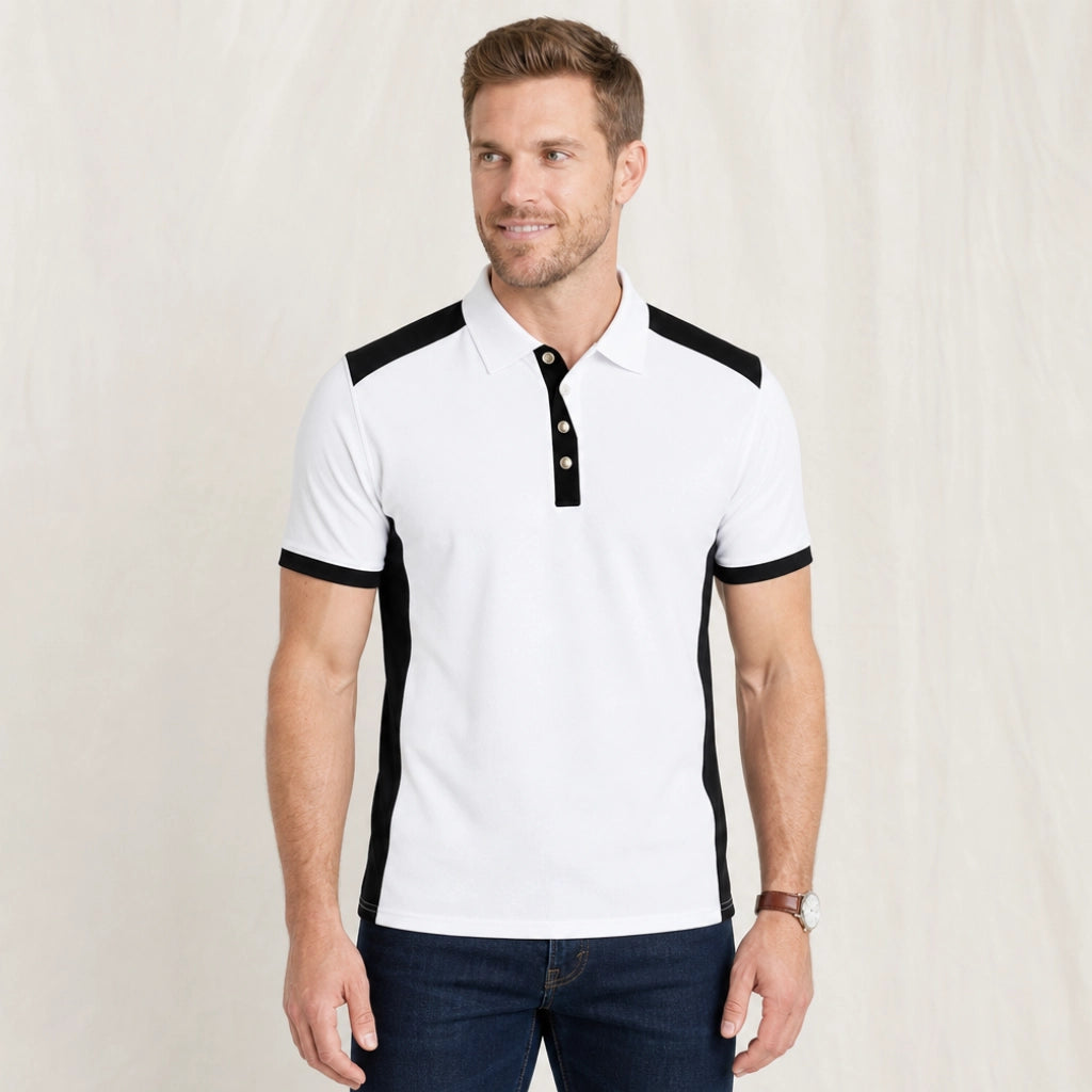 Wellington Contrast Slim Henley