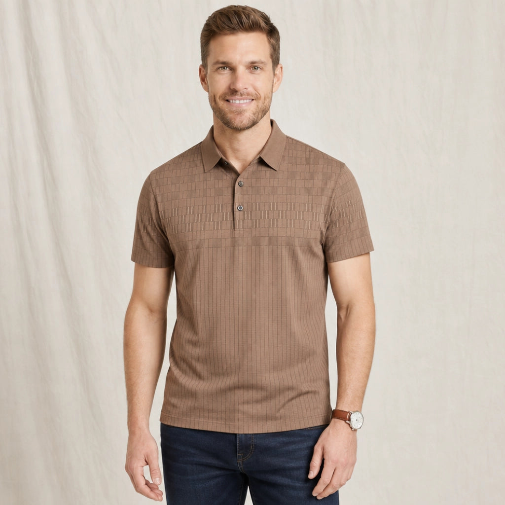 Cranston Seamless Knit Polo