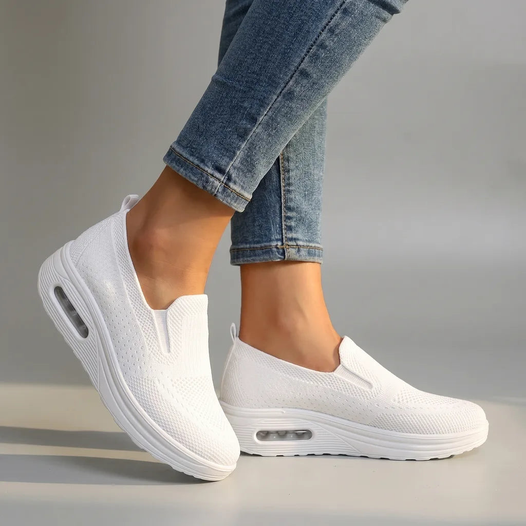 Adriana Platform Loafers - Color:White;Size:36