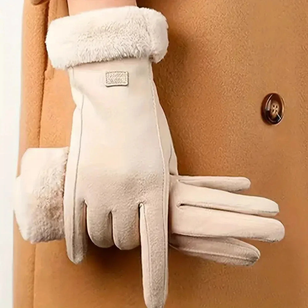 womens winter gloves beige1.webp