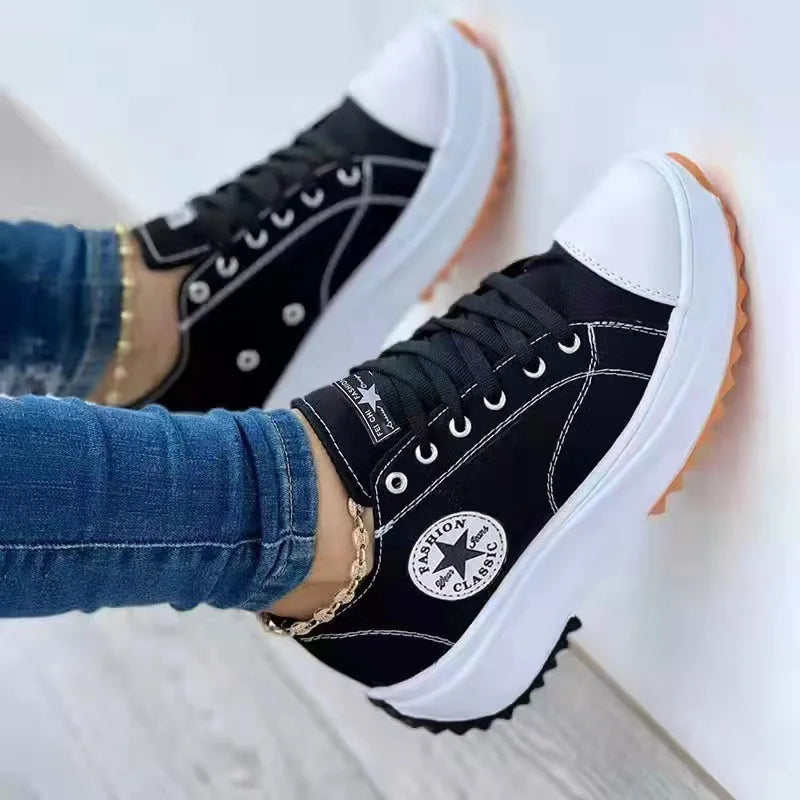 Beatrice Orthopaedic Sneakers - Color:Black;Size:35