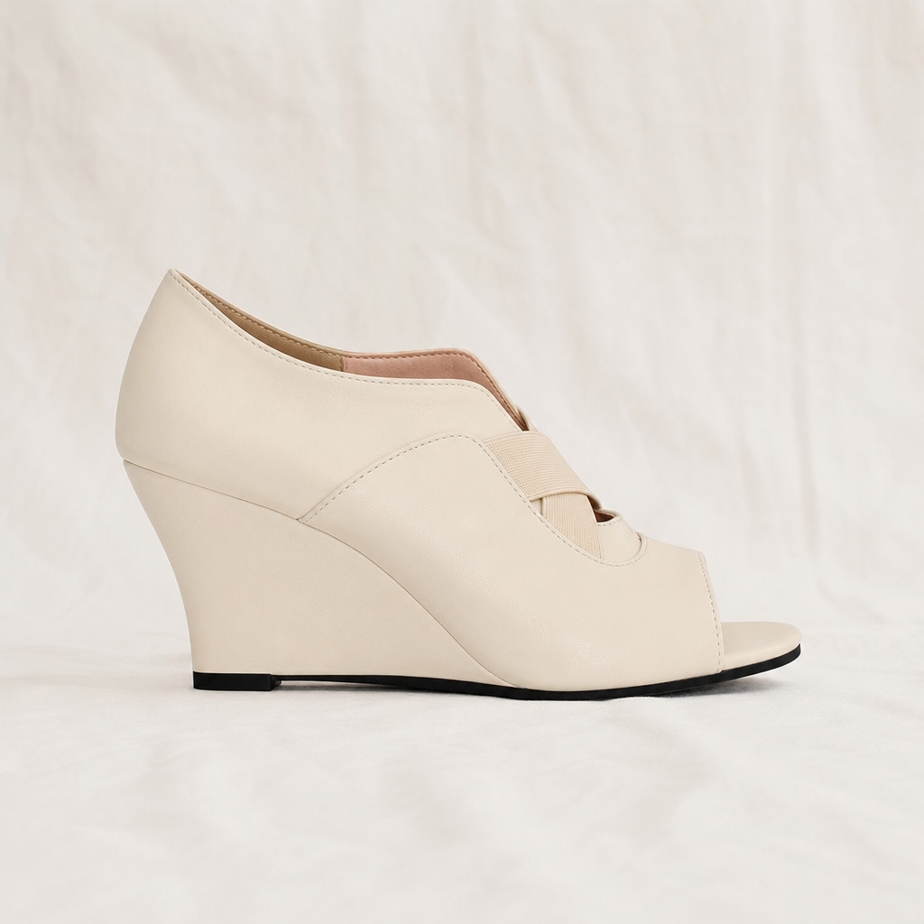 Alessia | Womens Peep Toe Wedge Sandals
