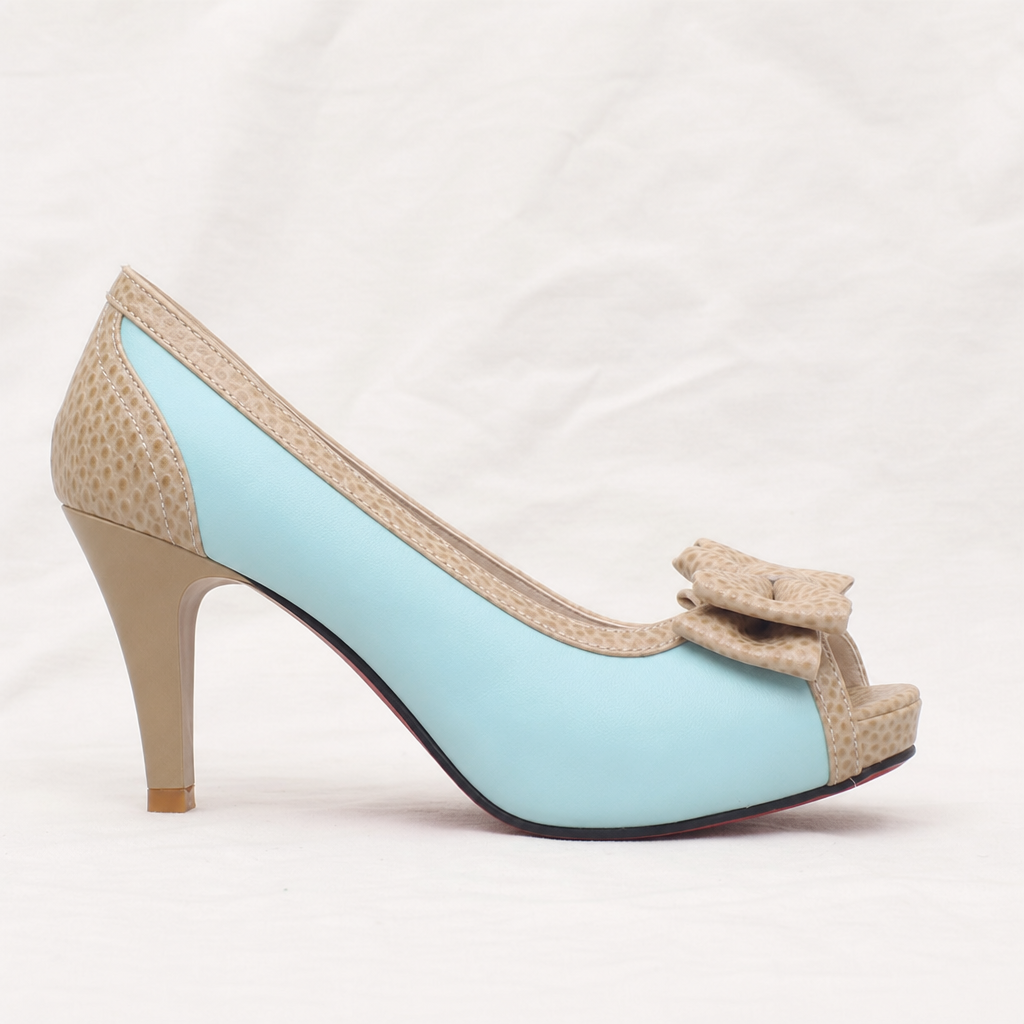 Rachelle | Womens Open Toe Block Heels