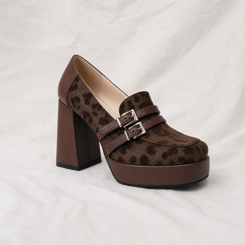 Elena | Womens Chunky Platform Heels