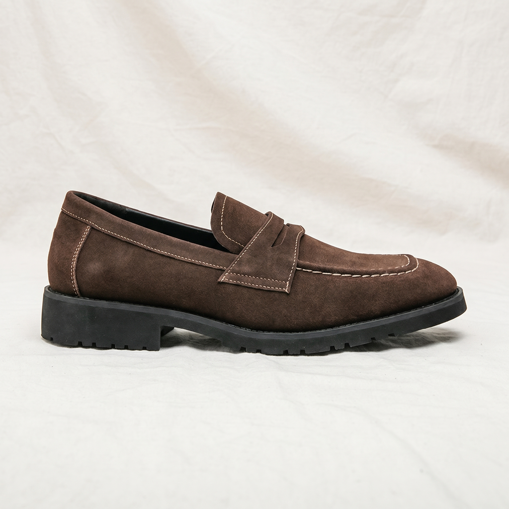 Julian | Mens Suede Slip On Loafers