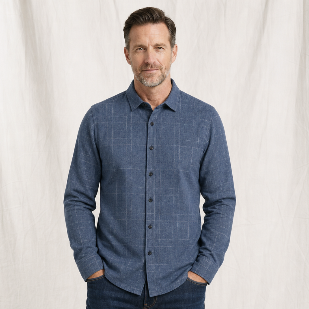 Dominic | Mens Plaid Button Down Shirt