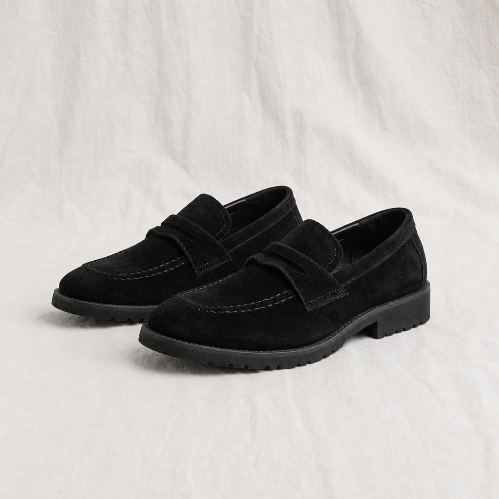 Julian | Mens Suede Slip On Loafers