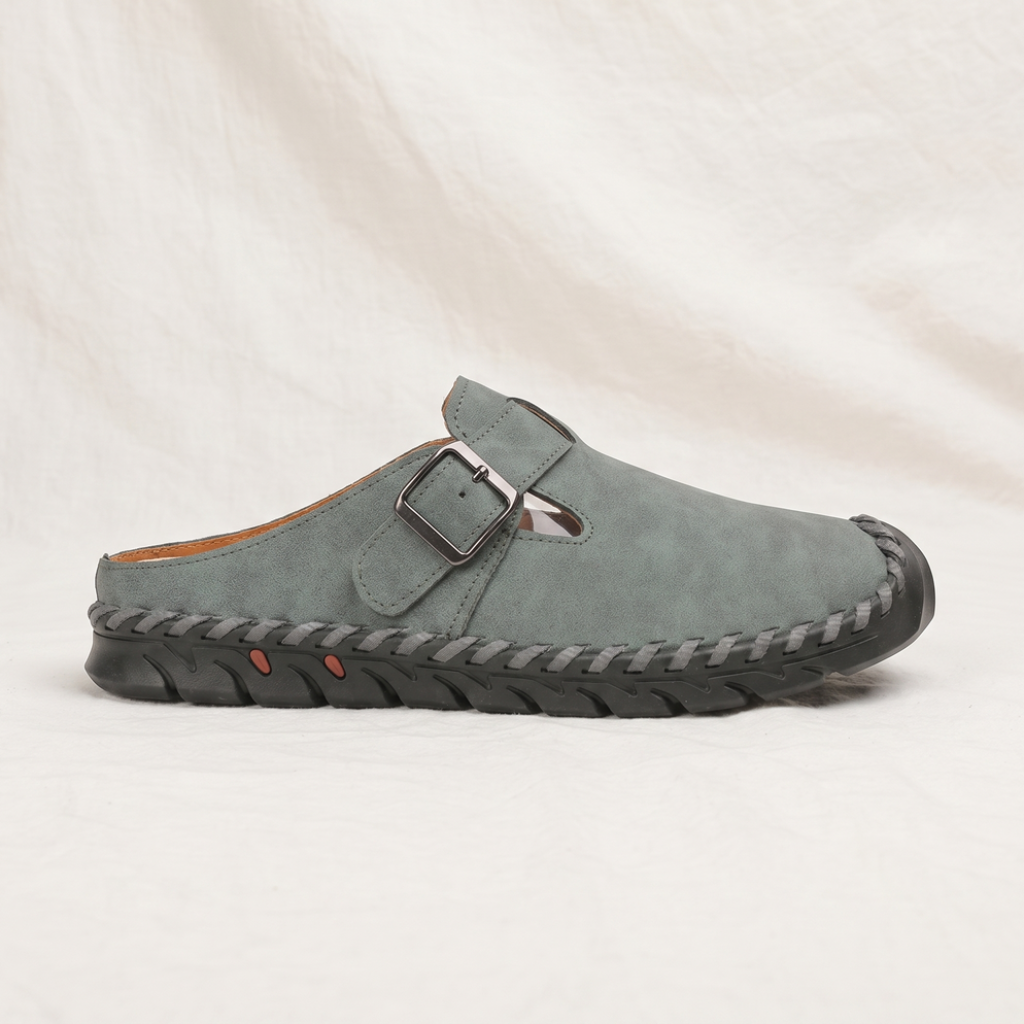 Jane | Womens Buckle Slip On Clogs