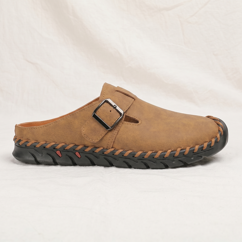 Jane | Womens Buckle Slip On Clogs