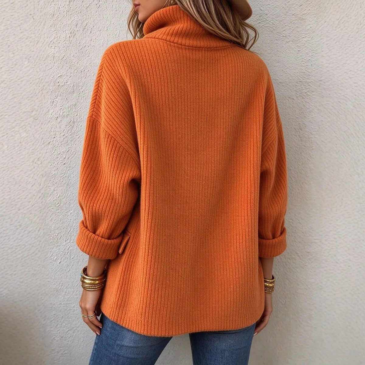 Women's Cora | Women's Corduroy High Neck Jacket