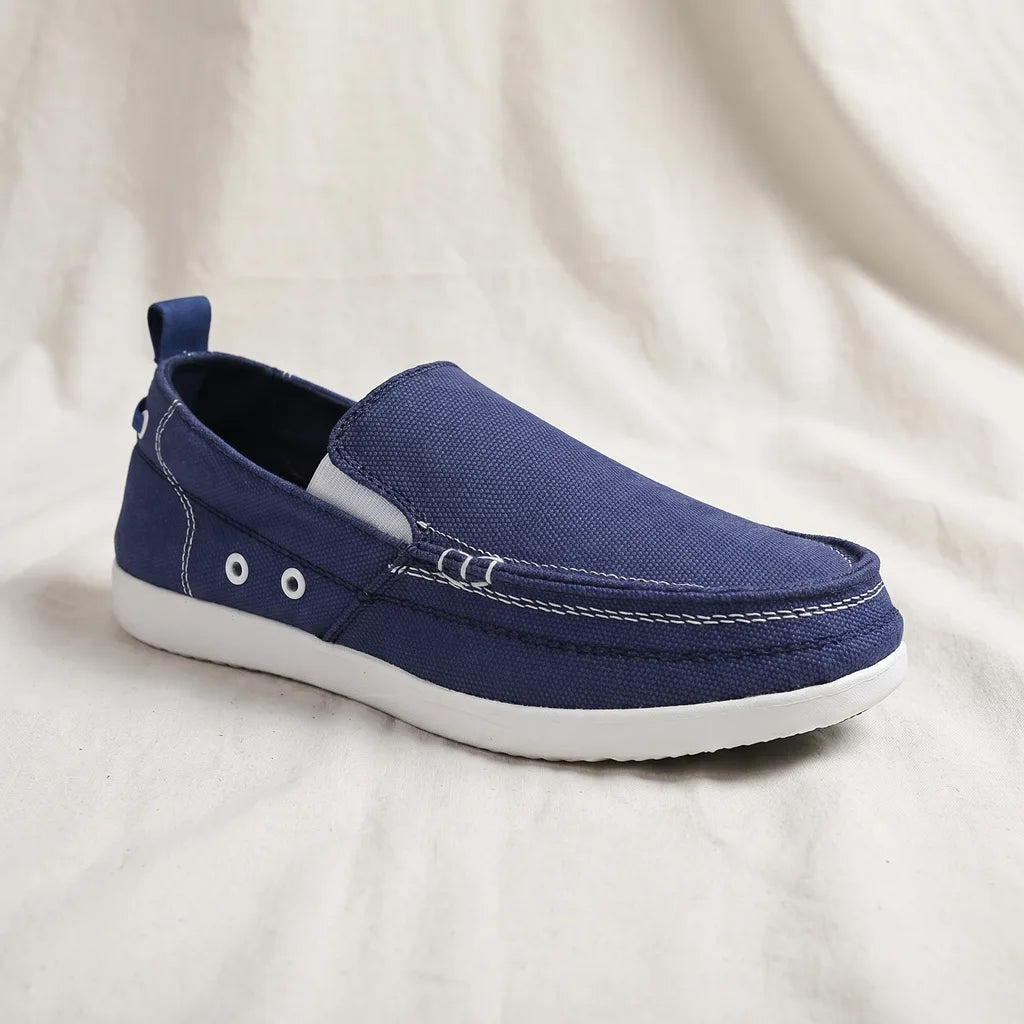 Men's Corinne Canvas Slip-On Loafers