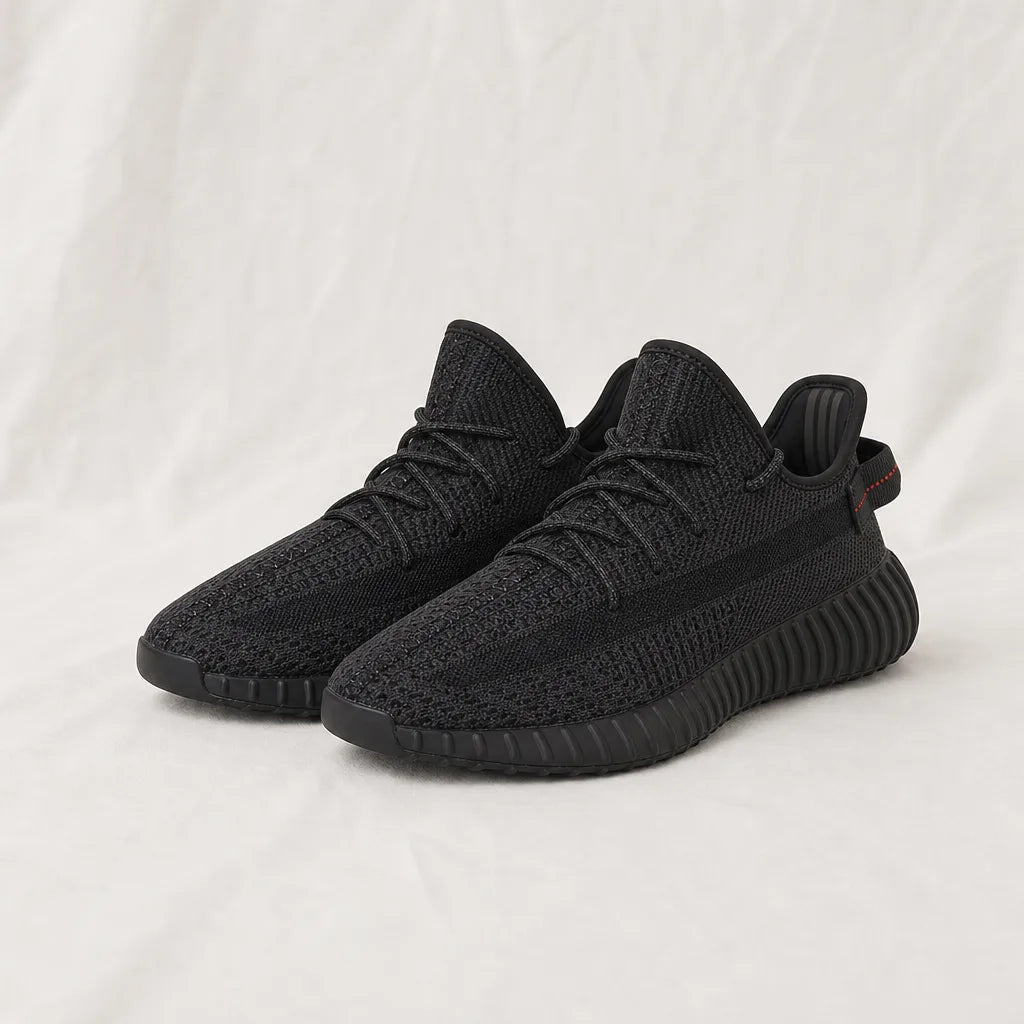 Danny Mesh Sneakers - Color:Black;Size:38