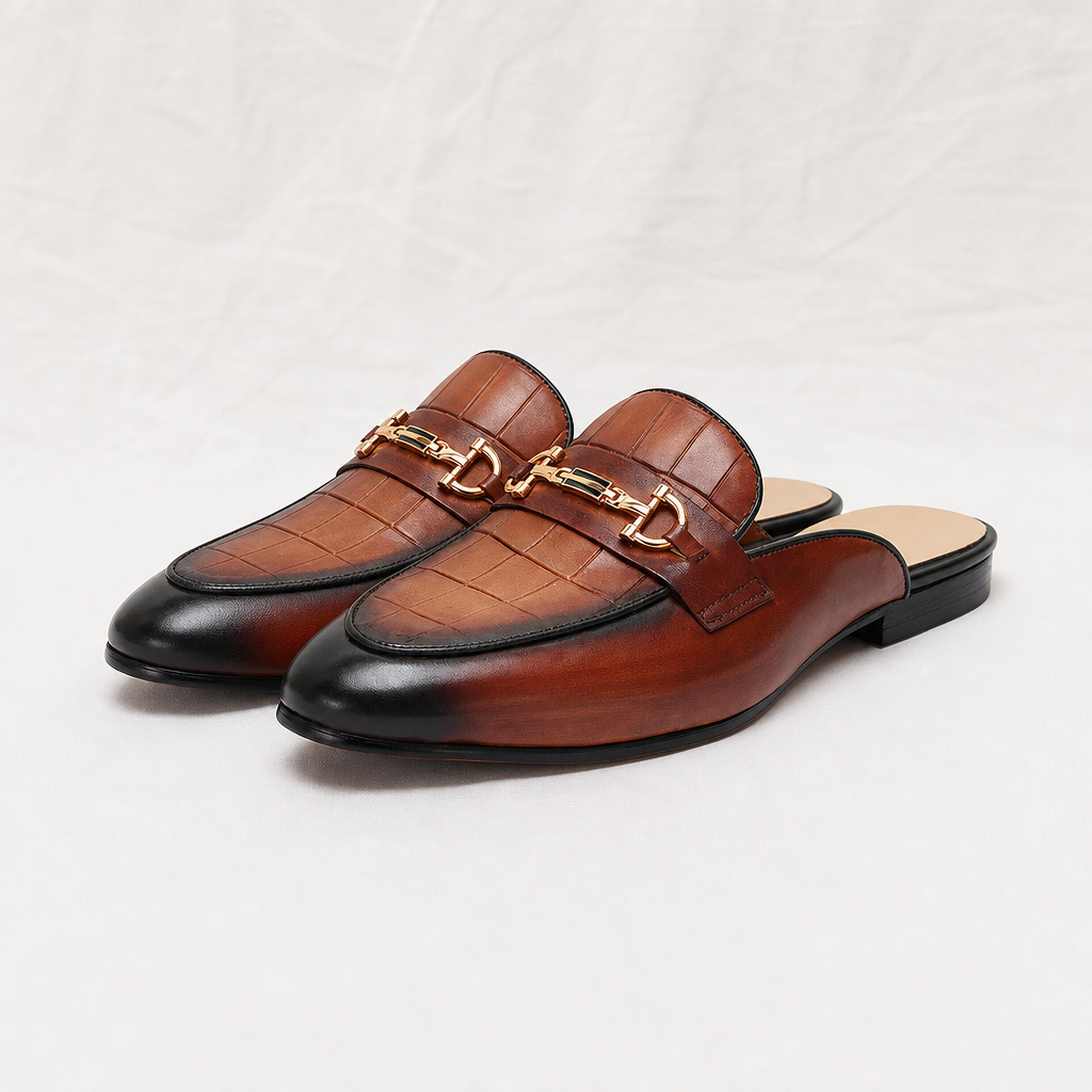 Vittorio | Mens Italian Leather Mules