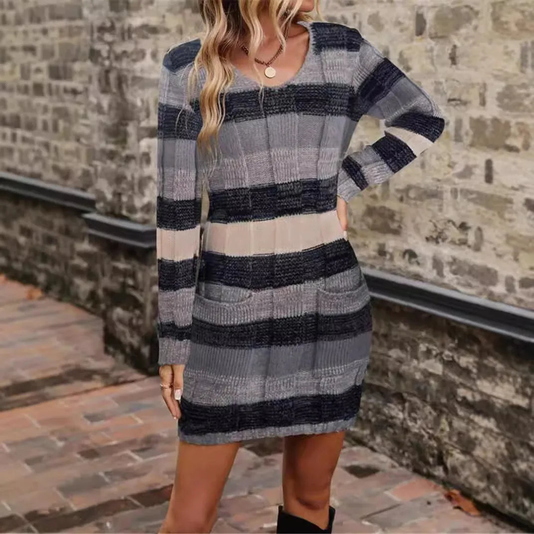 Women's Diane | Women's Cozy Knitted Jumper Dress