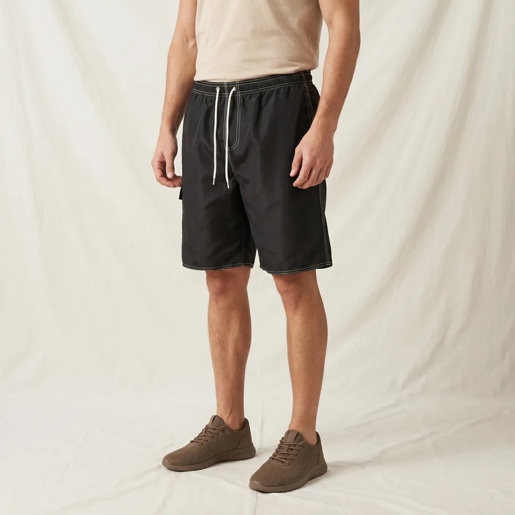 Men's Black Dorsey Quick-Dry Cargo Shorts