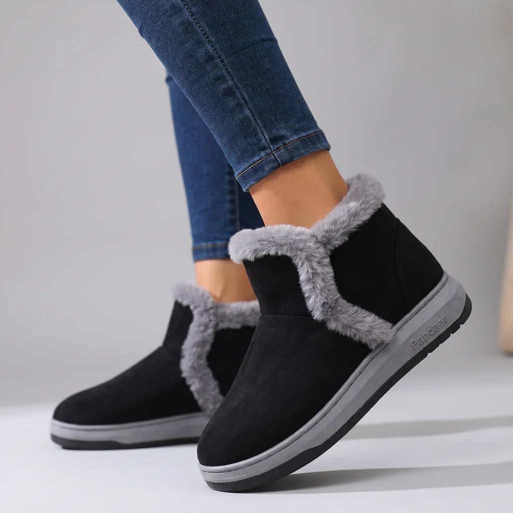 Elisa | Women's Orthopaedic Winter Boots - Color:Black;Size:35