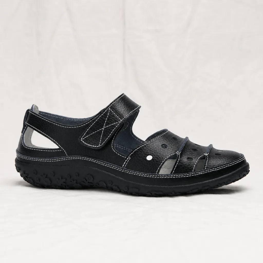 Women's Quentin Leather Cutout Sandals