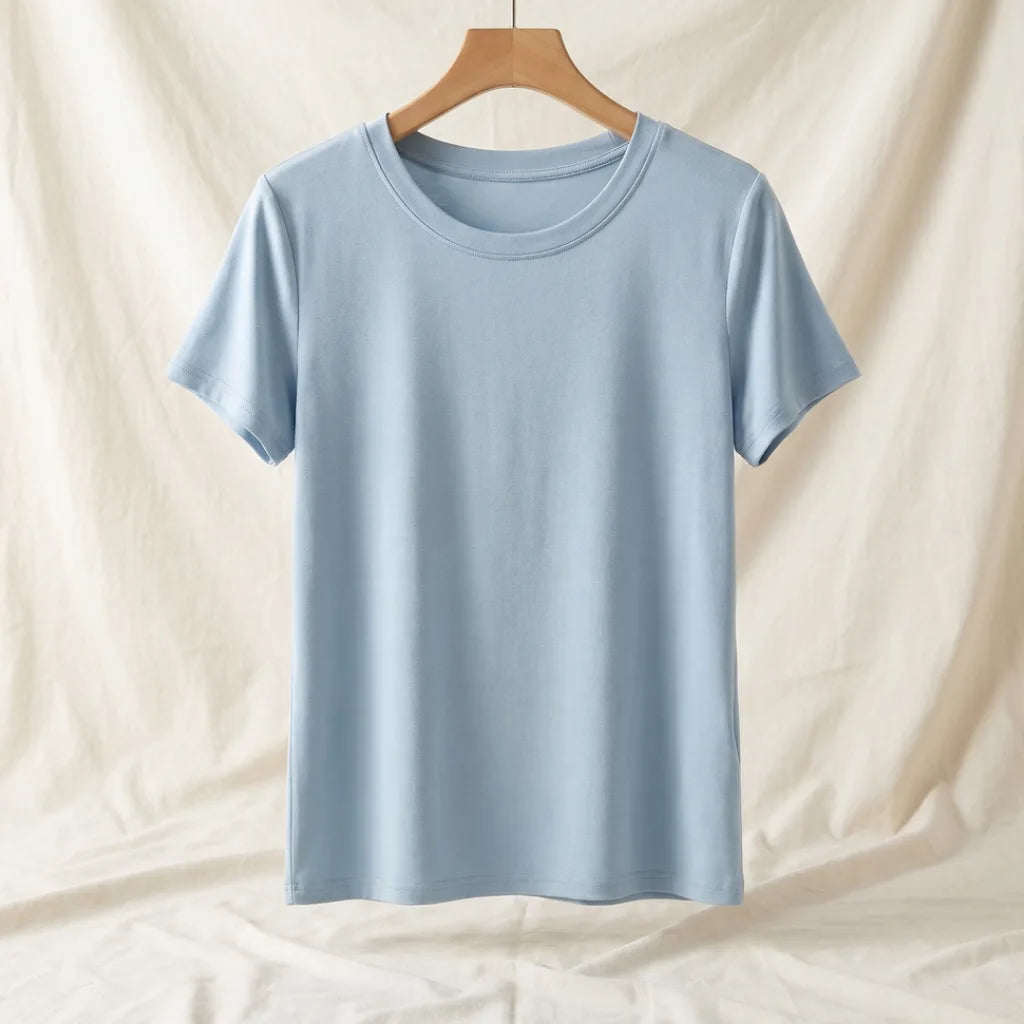 Eve Crewneck Shirt - Color:Gray;Size:M