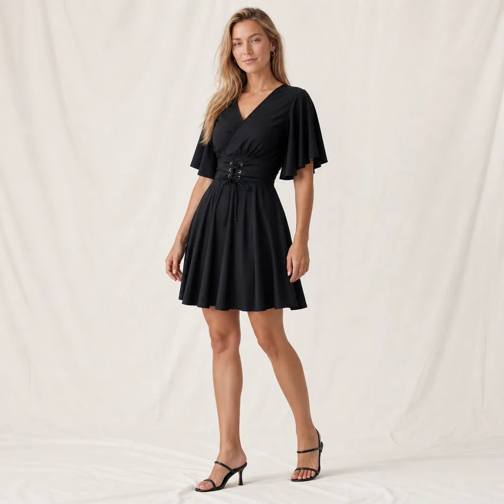 Women's Black Finch Curve One Piece Swimsuit