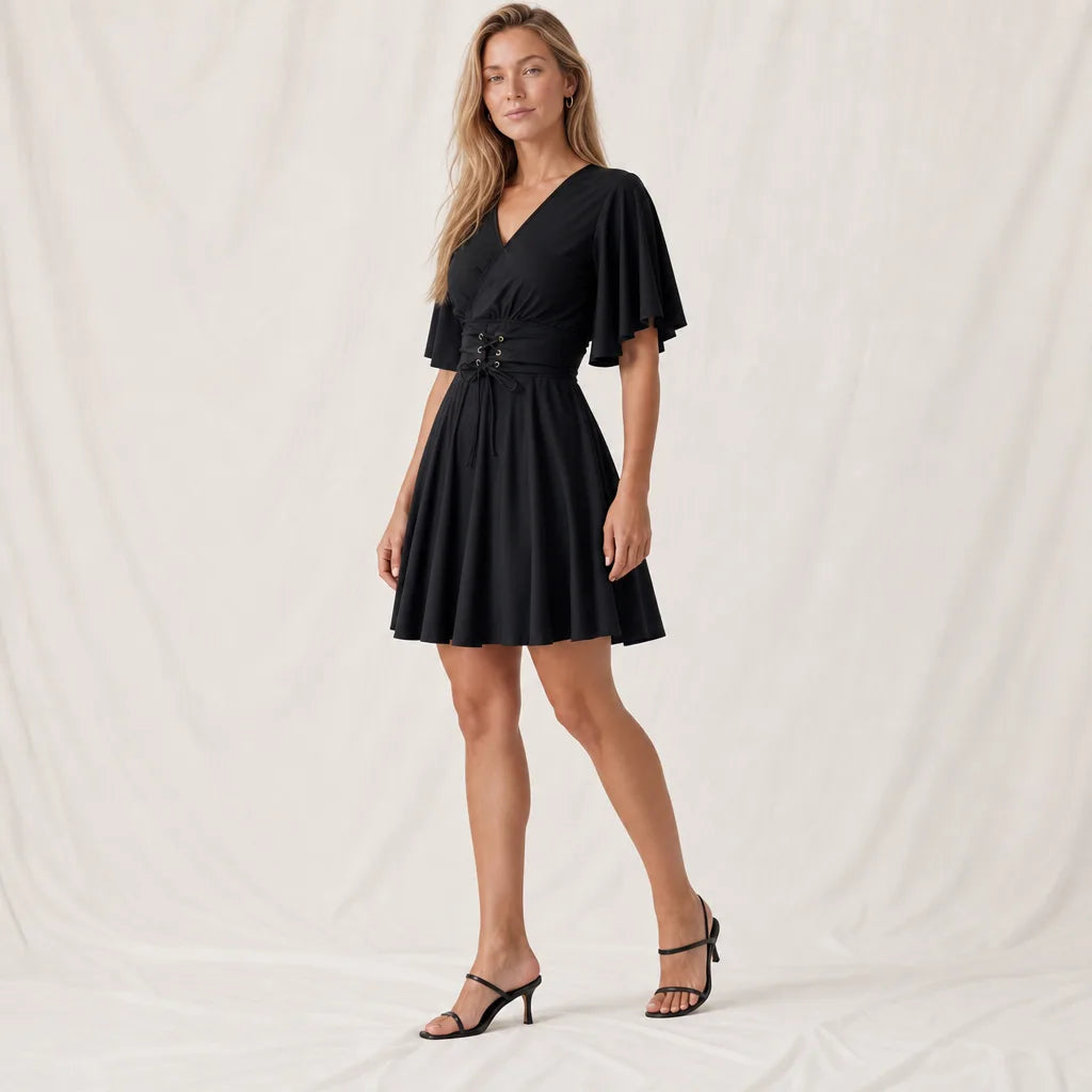 Women's Black Finch Curve One Piece Swimsuit