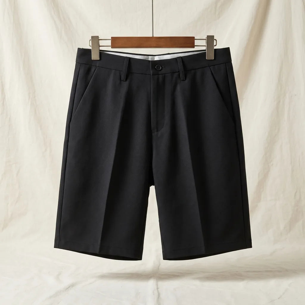 Gallagher Tailored Shorts - Color:Black;Size:28
