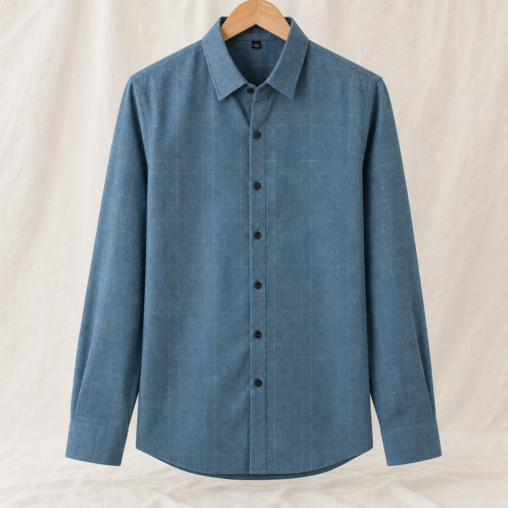 Dominic | Mens Plaid Button Down Shirt