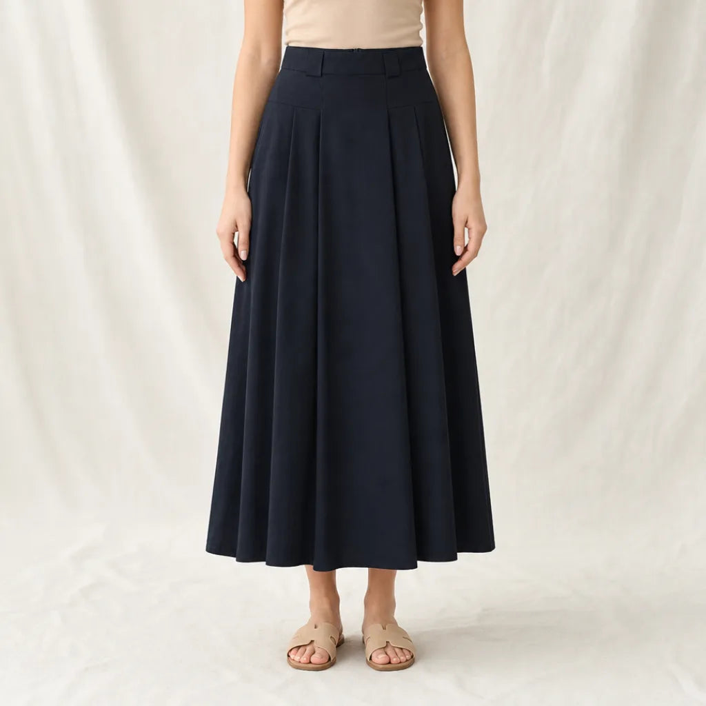 Women's Hanley Pleated A-Line Skirt