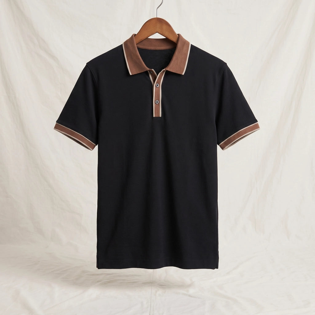 Harlow Polo Shirt - Color:Black;Size:S