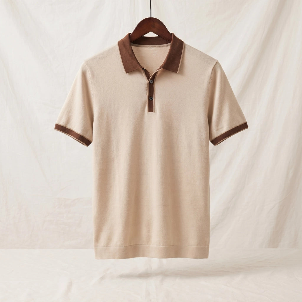 Harlow Polo Shirt - Color:Gray;Size:S