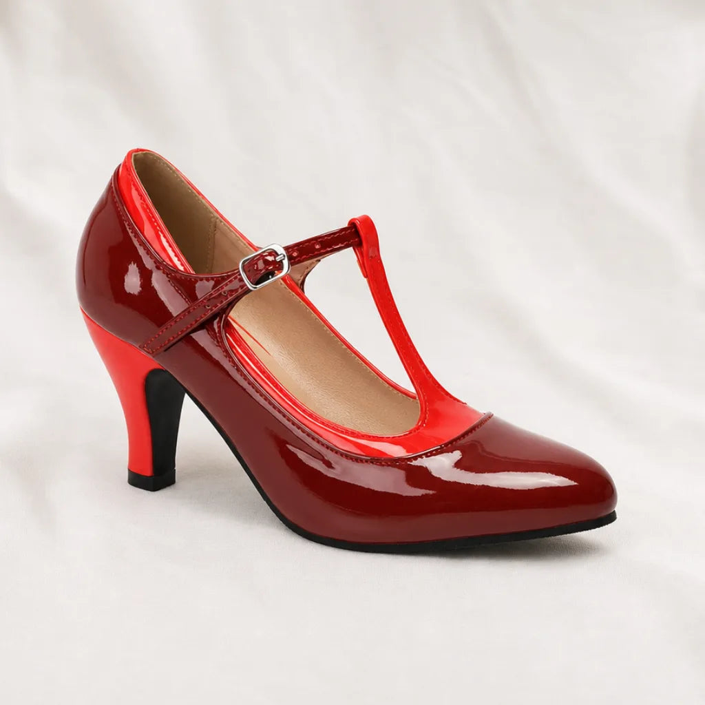 Women's Iris Pointed Mary Jane Heels