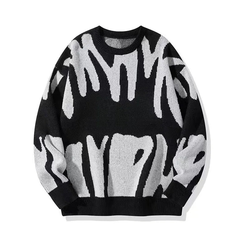 James | Men's Knitted Jumper - Size:XS;Color:Grey