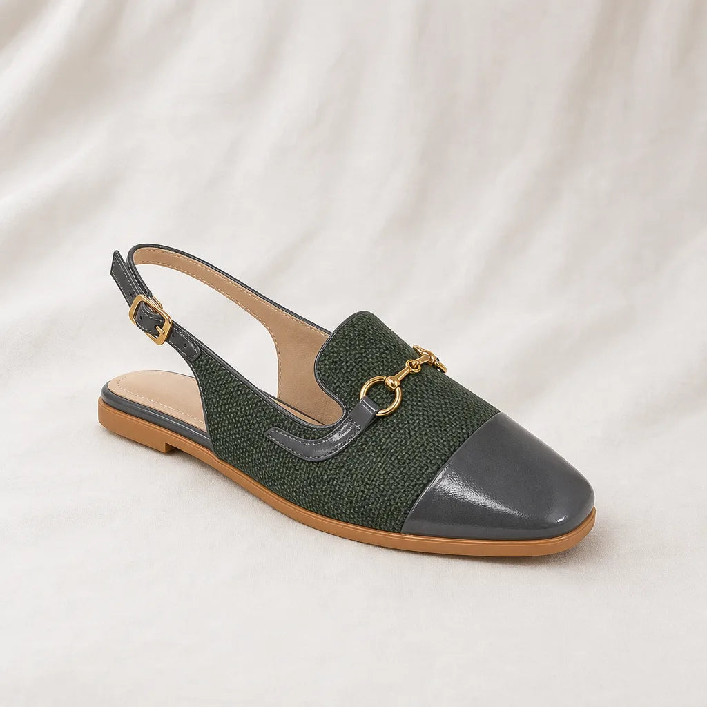 Space Grey Lyla Pointed Mary Janes 1