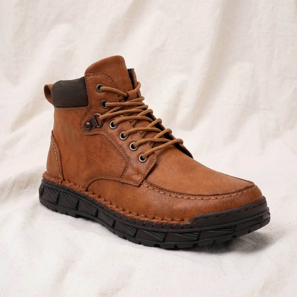 Men's Brown Johnson Road Martin Boots