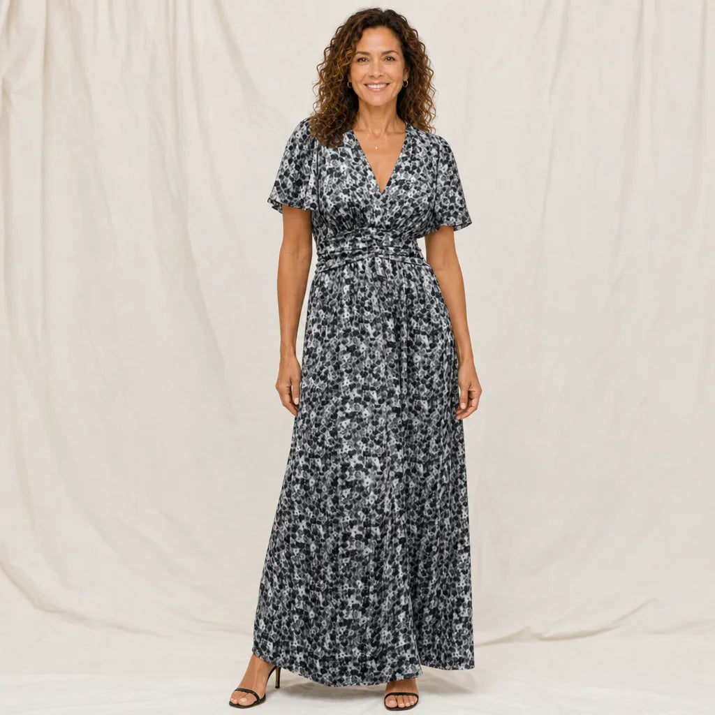 Kessler | Women's Wedding Guest Party Dress - Black