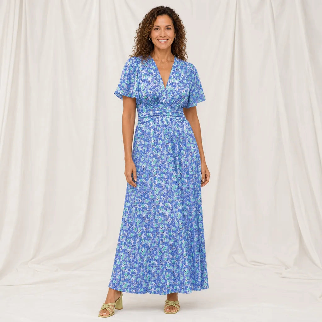 Women's Blue Kessler | Maxi Dress