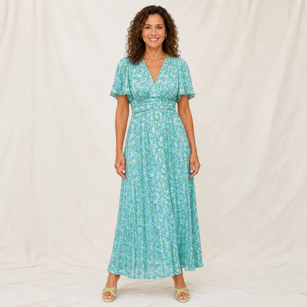Women's Green Kessler | Maxi Dress