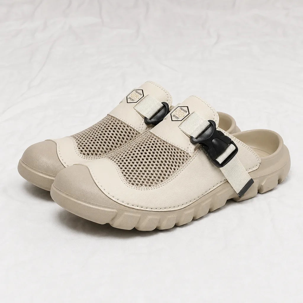 Kodiak Trail Slides - Color:White;Size:39