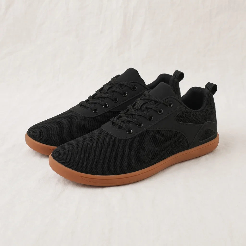 Larry Flyknit Sneakers - Color:Black;Size:38