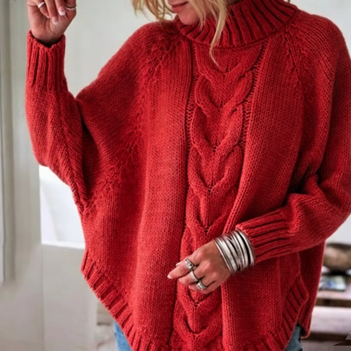 Women's Liana | Women's Oversized Knitted Jumper