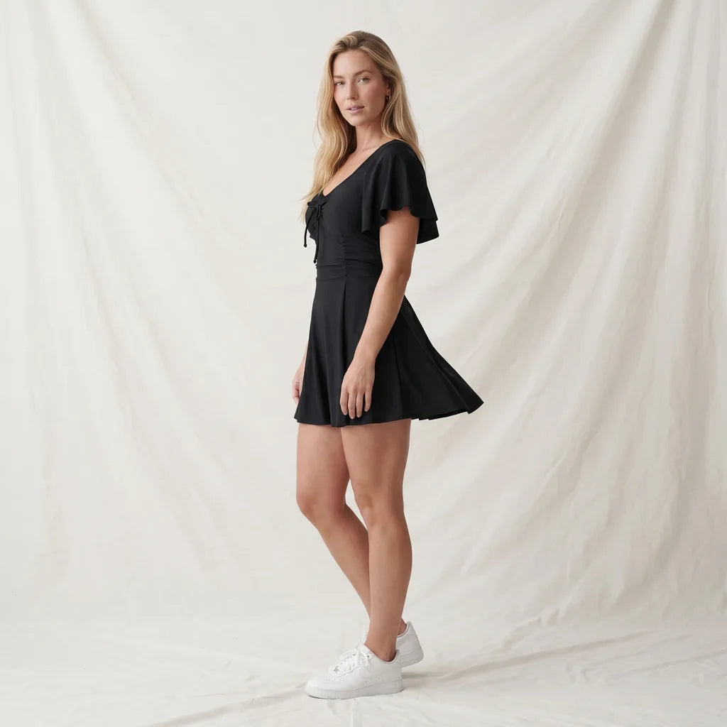 Women's Black Honor Plus Size One-Piece Swimsuit