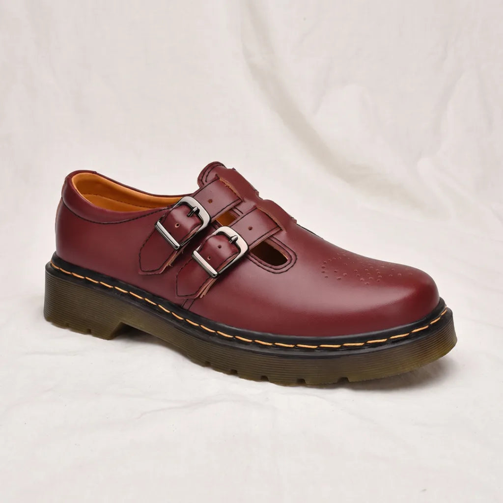 Women's Vanderbilt Leather Platform Mary Janes