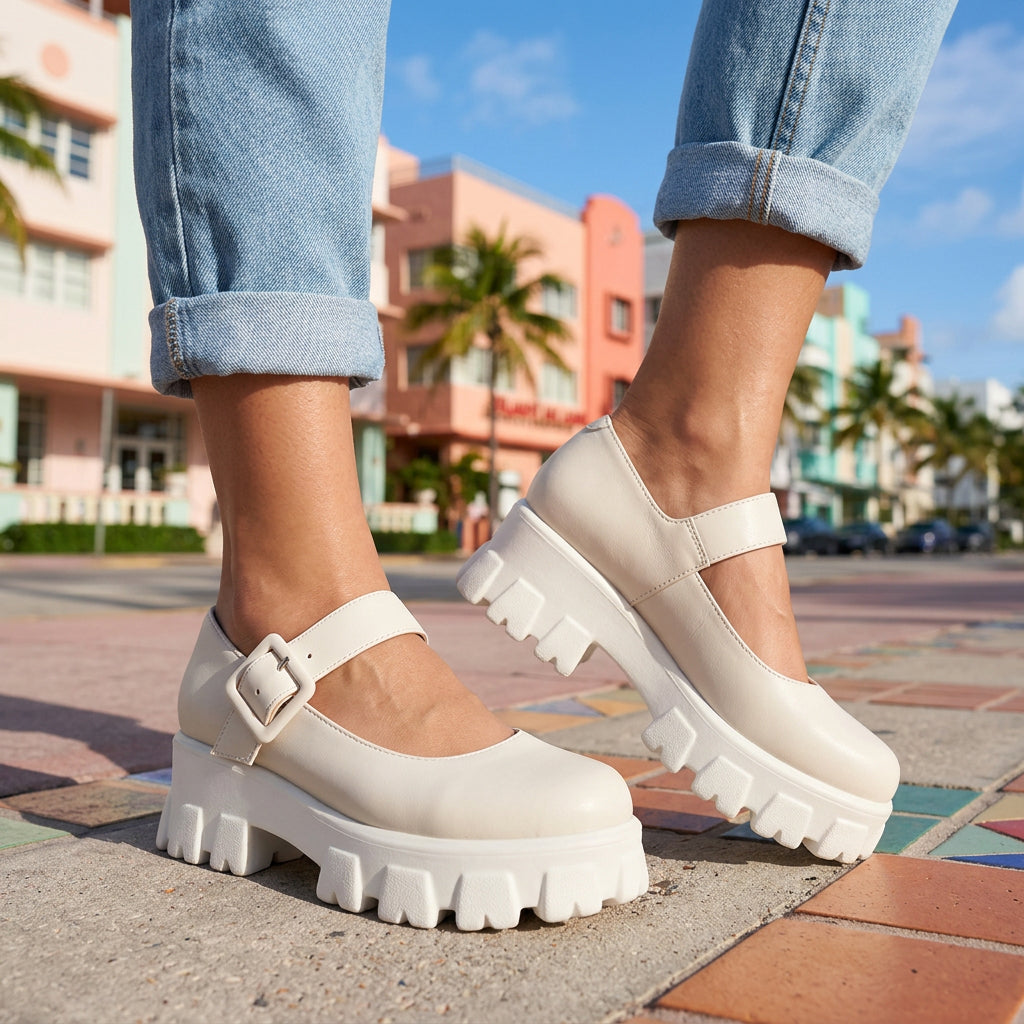 Cheyenne | Women's Mary Jane Platforms