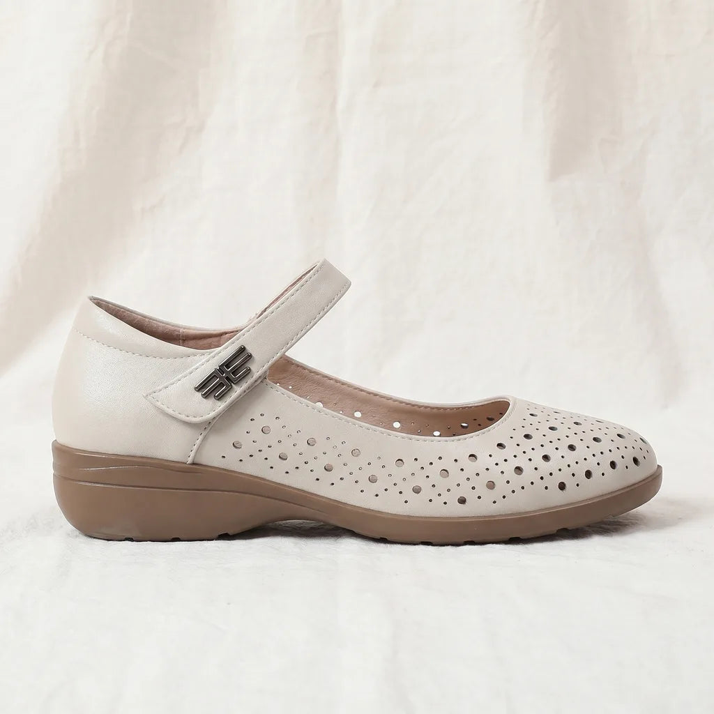 Off-White Redgrave Leather Cut-Out Sandals 2