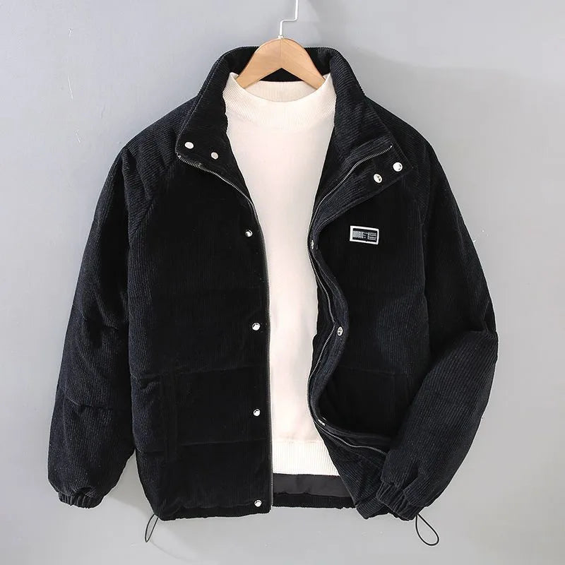 Mathers | Men's Puffer Winter Jacket - Color:Black;Size:XS