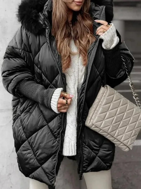 Women's Mathilda | Women's Hooded Winter Cardigan Jacket