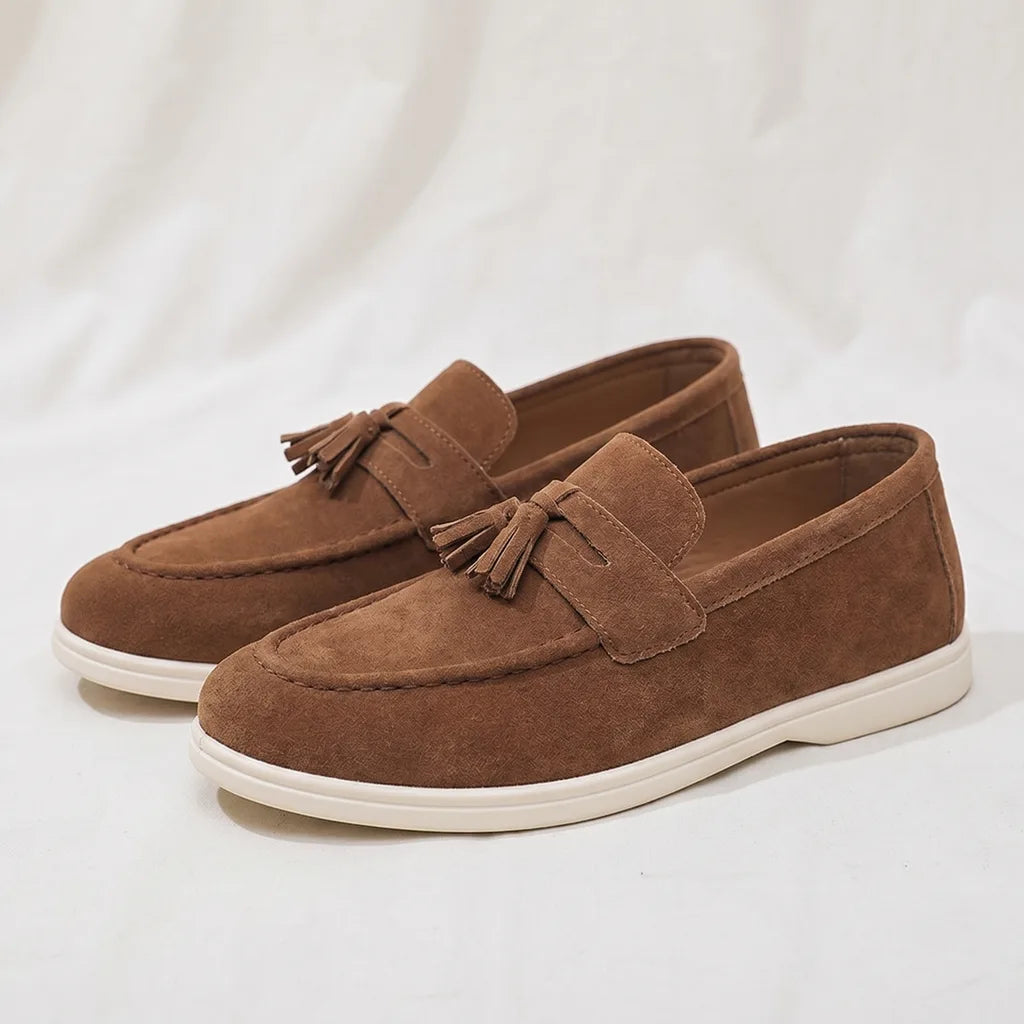 Men's Brown Maximilian Tassel Loafers