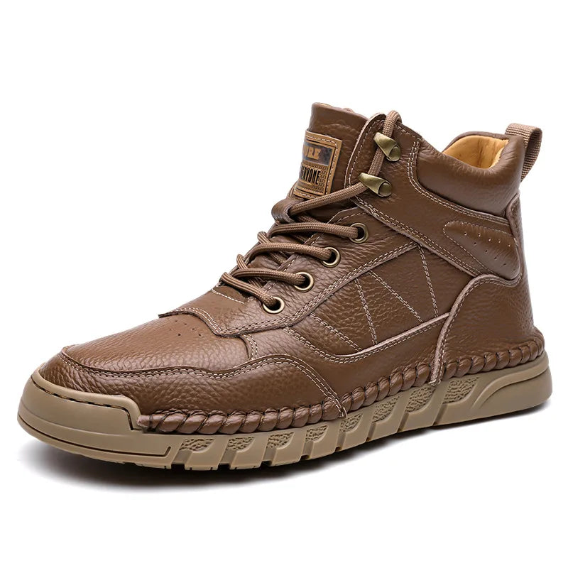 Nixon | Men's Trainer Boots - Color:Brown;Size:38