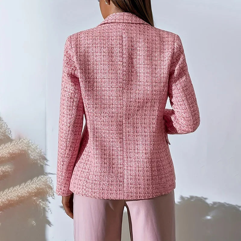 Women's Rosa | Women's Tweed Plaid Blazer